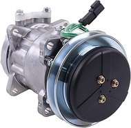YUXSOUQ Air A/C Compressor 23B-07-61112 Compatible with Komatsu GD535-5 GD555-5 GD655-5 GD655-6 GD67