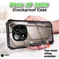 POCO X7 2025 Transprent AirBag Casing For POCO X7 X7Pro PocoX7 PocoX7Pro ProX7 7X  X 7 Pro 4G 5G 202