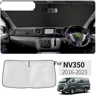 For Nissan NV350 2016-2023 Car Styling Nano-Insulat Windshield Sunshade Front Window Sun Shade UV Pr