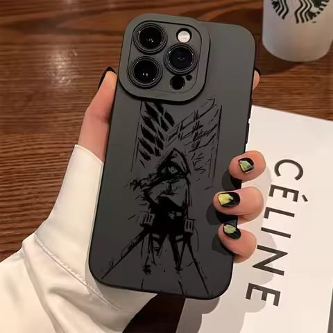 Hot Anime Attack On Titan New Pupil Full Screen Silicone Phone Case for Xiaomi Mi 11 Lite 11T 10T Po