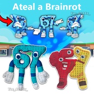 67 brainrot plushies Cartoon 67 Steal a Brainrot Plush Cushion Pillow Collectible Doll for Fans Kids