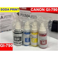 น้ำหมึก สำหรับ CANON GI-790/GI 790/GI790/790CMYK For CANON G1000/G1010/G2000/G2010/G3000/G3010/G4000/G4010