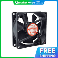 พดลมระบายความรอนเคส DC 24V 80 มม. รน EC8025H24B-2P ยหอ Evercool