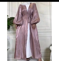 Abaya Other Shimer silk/Long Cardigan Mewah Elegant Silk Glossy/Other Shimer Terbaru & Termurah
