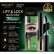 [Genuine] Mascara Browit By Nongchat Lift&Lock 3X Curl Thai - 1 Stick