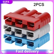 [SUFA]2X For Anderson Style 3 Pin 50A Plug DC-DC Charger Solar Power Connector Plug