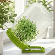 DANILOA Mason Sprouting Lid, Plastic With Bracket Germination Jar Lid, Sprout Cover Efficient Sprout