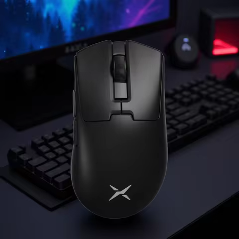 Delux M900mini PRO Wireless Gaming Mouse Ergonomic Ultra-Lightweight 40g PAW3395 8K Hz for Medium to