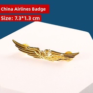 Aviation Pilot Chest Badge Security Personnel Airline Company Logo Iron on Patch Railway Employee Id