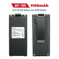 【DC-133】9.6V BP-195 1100mAh Ni-MH Replacement Battery for ICOM IC-A4 IC-A4C IC-A4E IC-F3 IC-F3S IC-F