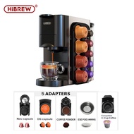 HiBREW 5 in 1 multiple Espresso Coffee Machine machine Espresso Maker,DG NS capsule