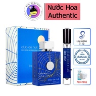 Nước Hoa Nam Armaf Club De Nuit Iconic - Hương gỗ cay nồng clon của bleu de chanel chiết 5-10-20ml