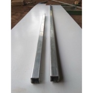 besi hollow galvanis 2x2 cm - alaqu steel - polosan 25cm