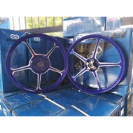 Sport Rim 505 S YAMAHA LC 135 4 Speed ( Blue ) OZ Racing
