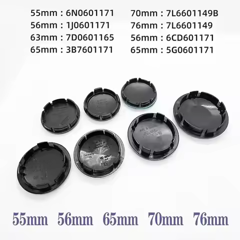 80% Hot 4pcs Car Wheel Center Cover Stickers Hub Cap Auto decoration accessories For Volkswagen R Go