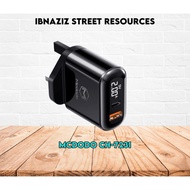 ORIGINAL MCDODO CH-7231 PD+QC 20W 1.2M Travel Charger PD 18W Dual Port Charger With PD Data Cable