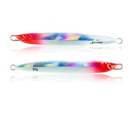 60g / 80g - Handmade Jigging Lure Kurodai Red Head Chrome Knife Pilchard for Tenggiri (Fast Jig)