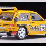 Sun Star 1/18 MG Metro 6R4 WRC2010 Rally Car Alloy Car Model