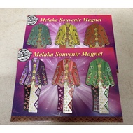 [READY STOCK] Traditional Nyonya Baju Kebaya Fridge Magnet Malaysia Melaka Souvenir