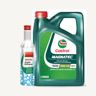 [HÀNG CHÍNH HÃNG] Dầu Nhớt Ô-Tô Tổng Hợp Castrol Magnatec 10W40 API SP/CF 4L  - Mẫu Mới