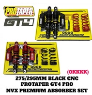 PROTAPER RACING NVX155 V1/V2 & NMAX155 V2 GT4 [ 275MM / 295MM ] PRO CNC ADJUSTER PREMIUM ABSORBER SE