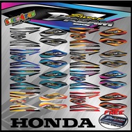 Stripe motor honda ex5 DREAM custom sticker vietnam design (22)