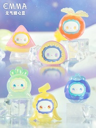 Emma Forest Mystery Fruit Energy Sugar Heart Bean Cute Mini Plushie Blind Box Trendy Play Collectibl