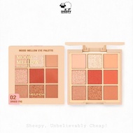 Eyeshadow Palette Mood Mellow Eye 9 Colors In The Case 5.85g.  MC3110