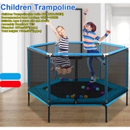 Kids Trampoline PENTAGON/ FOLDABLE ADULT TRAMPOLINE