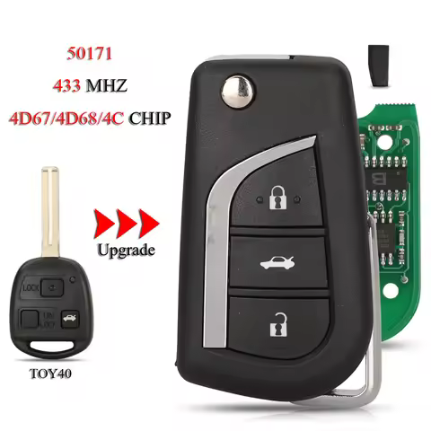 jingyuqin 50171 Upgrade Remote Smart Car Key For Lexus LX470 LS430 SC430 RX300 RX330 RX350 RX400 2Bu