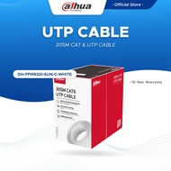 Dahua 305M UTP CAT6 CABLE, 4P*0.53MM+/- 0.01MM, MATERIAL: HDPE, THICKNESS 0.21MM