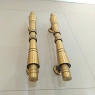 handle pintu kuningan motif bambu juwana murah