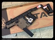 【狩獵者生存專賣】KRYTAC KRISS Vector SMG GBB氣動槍-短劍/V衝-寄超商須改包裝-黑沙雙色