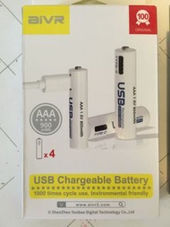 全新 aivr 3a 充電池 USB叉電