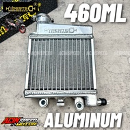 HYPERTECH ALUMINUM RADIATOR 460ML NVX155 V1 V2 RADIATOR BESAR NVX155 SILVER BLACK/ NVX155 Radiator B