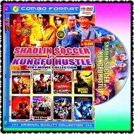 KASET DVD KOLEKSI CAMPURAN FILM SHAOLIN SOCCER-FILM KUNGFU HUSTLE-KASET DVD FILM KUNGFU MASTER-KASET