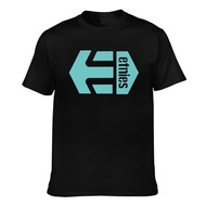 Fashion Cool Glowing Etnies Skateboard Mens Cotton Fashion Short Sleeves Shirt S-5XL