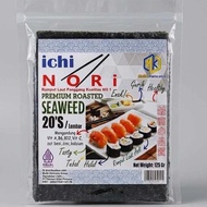 ICHINORI 20 SHEETS ICHI NORI/ 20 SHEETS HALAL NORI SUSHI/KIMBAB