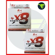 LINE,STRIKE 2 VERTEX X8  150M (RED)