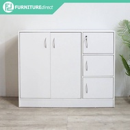 Furniture Direct almari pakaian murah BARRY 5 doors children wardrobe/ almari baju kanak kanak