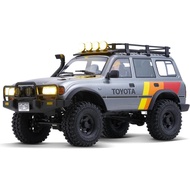 FMS 1/10 LC80 RC Crawler, 2.4Ghz FCX10 Toyota RC Rock Crawler with Lighting, Hobby Grade Offroad RC 