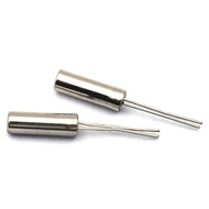 Jingzhen 32.768 K Cylindrical Type 2 * 6mm 32.768 KHz Quartz Crystal Passive Jingzhen (10 Pcs)