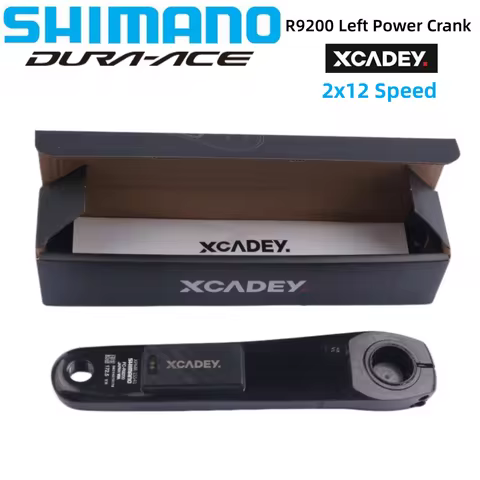 SHIMANO DURA-ACE R9200 2x12 Speed Left Crankarm With XCADEY Power Meter Bluetooth For Road Bike Part