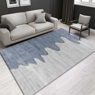 karpet ruang tamu karpet bilik tidur karpet gebu Bilik Nordic dengan permaidani di ruang tamu, sofa 
