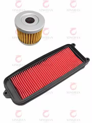 Motorcycle Air Filter Oil Filter For HYOSUNG GV125 Aquila 2000-2010 GV250 Aquila 2009 2010 2011 2012