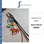 Handmade handbag charm - High quality M.I.U M.I.U Pony hot trend charm
