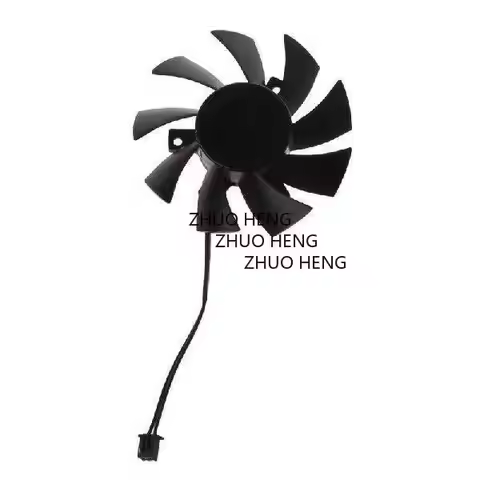T128015SH 75MM 2PIN DC12V 0.32A Fan For EVGA GTX 650 650Ti GTS 450 Graphics Card Fan