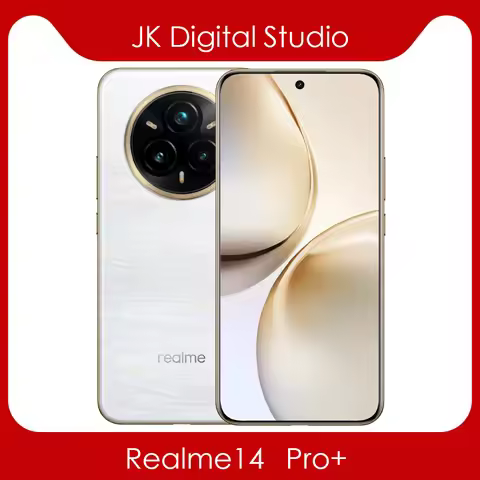 Unlocked Realme 14 Pro + 5G 6.83inch OLED Snapdragon7s Gen3 80W Flash Charge 6000Mah NFC 50MP Camera