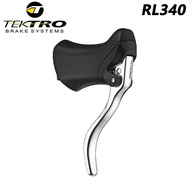 TEKTRO ROAD Levers RL340 Road Bike Aluminum Aero Lever Quick Release Mechanism with Rubber Hood 23.8