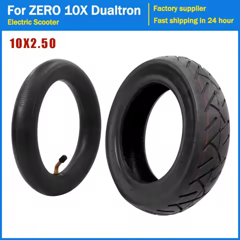 10×2.50 Tire Inner Tube for ZERO 10X Dualtron Speedway INOKIM Quick 2 3 4 Pneumatic Inflatable Tyre 